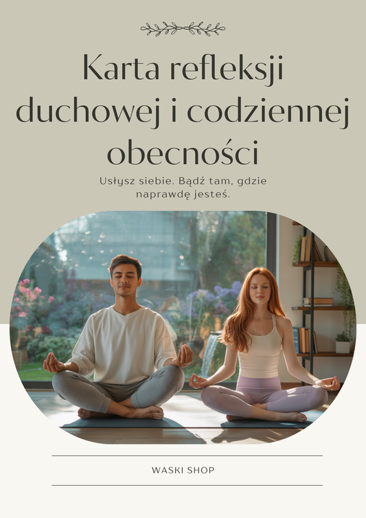 Karta refleksji duchowej i codziennej obecności